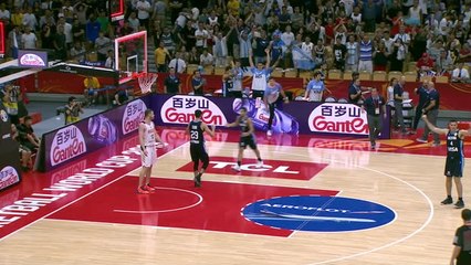Garino pulls off huge slam from Campazzo's cheeky assist