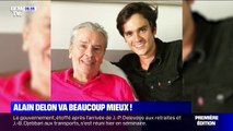Le fils d'Alain Delon donne des nouvelles rassurantes sur le rétablissement de son père