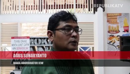 ICW Meminta Jokowi Memperhatikan Capim KPK