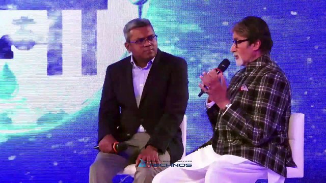 Amitabh Bachchan And BJP Leader Nitin Gadkari FUNNY Interaction | Mission PAANI Campaign