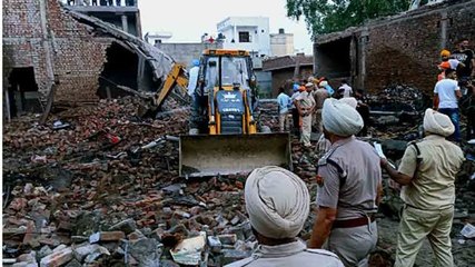 Blast in punjab firecracker factory | Oneindia Malayalam