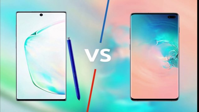 Samsung Galaxy Note 10 VS Samsung Galaxy S10
