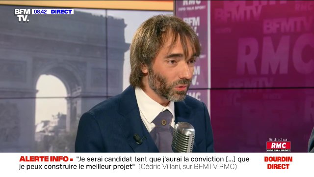 Cédric Villani affirme avoir prévenu Emmanuel Macron de sa candidature à la mairie de Paris