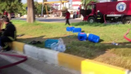 Antalya'da LPG tankerinde yangın (2)