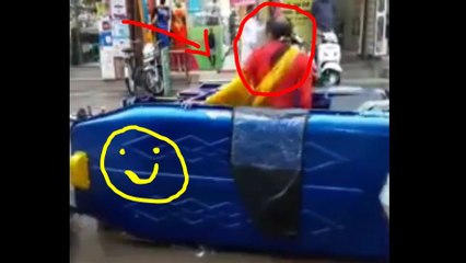 என்ன இந்த பொண்ணு அசால்ட்டா கெளம்பிருச்சு | Lady Viral Video