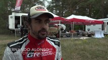 TOYOTA GAZOO Renntest in Polen - Interview Fernando Alonso