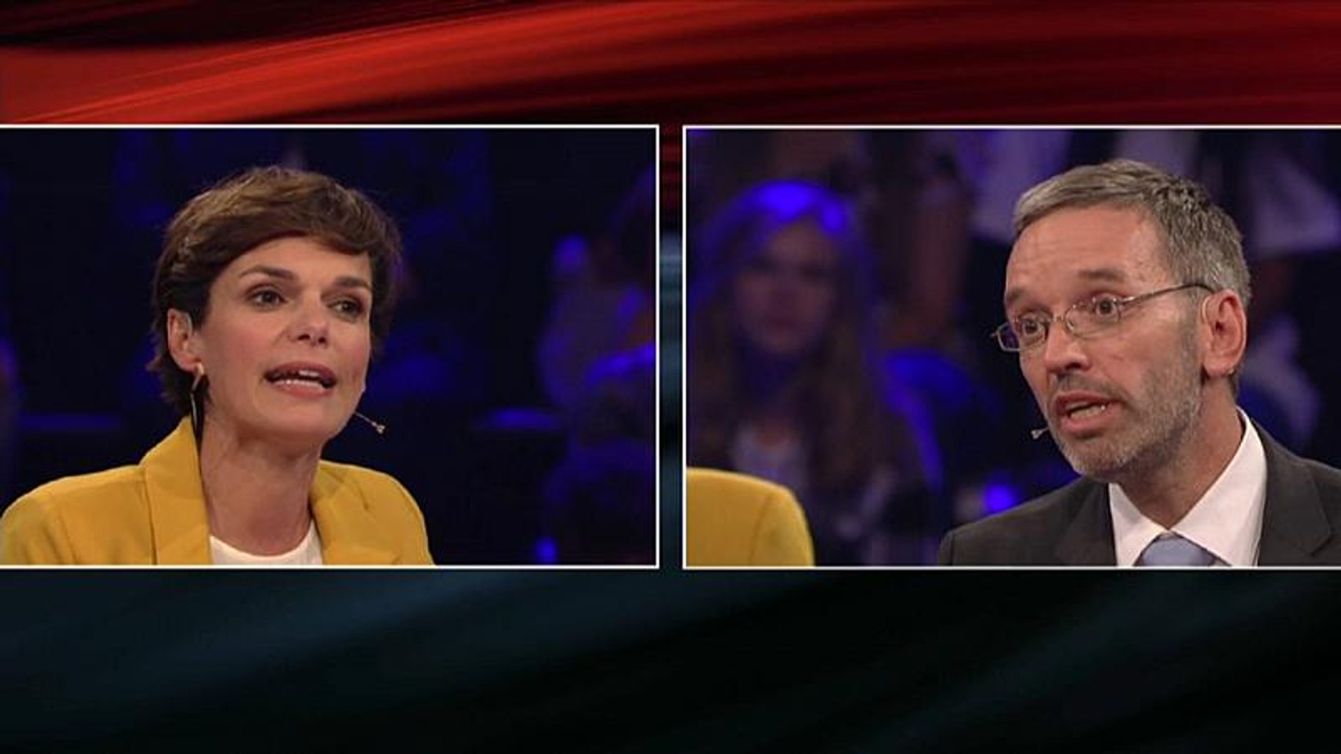 Vor Österreich-Wahl: Erster Schlagabtausch im TV-Duell