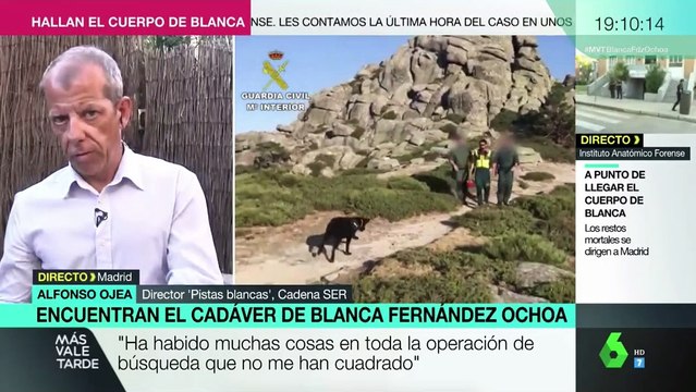 MAS VALE TARDE - ALFONSO OJEA CREE QUE SE HA SUICIDADO