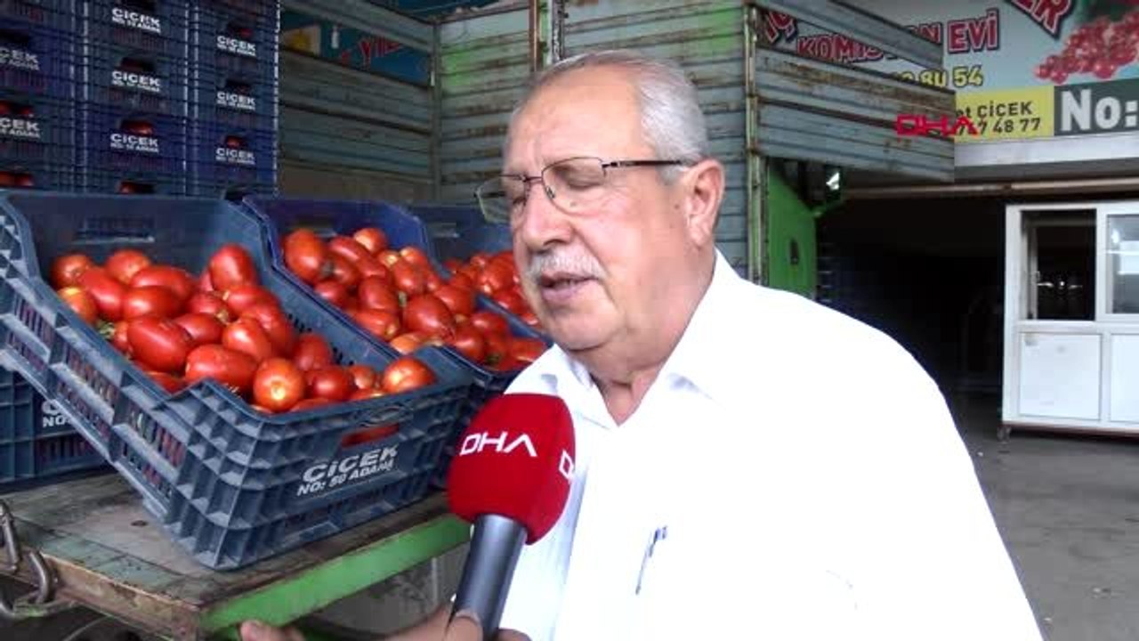 Adana domates ve soğan fiyatlarında sert düşüş