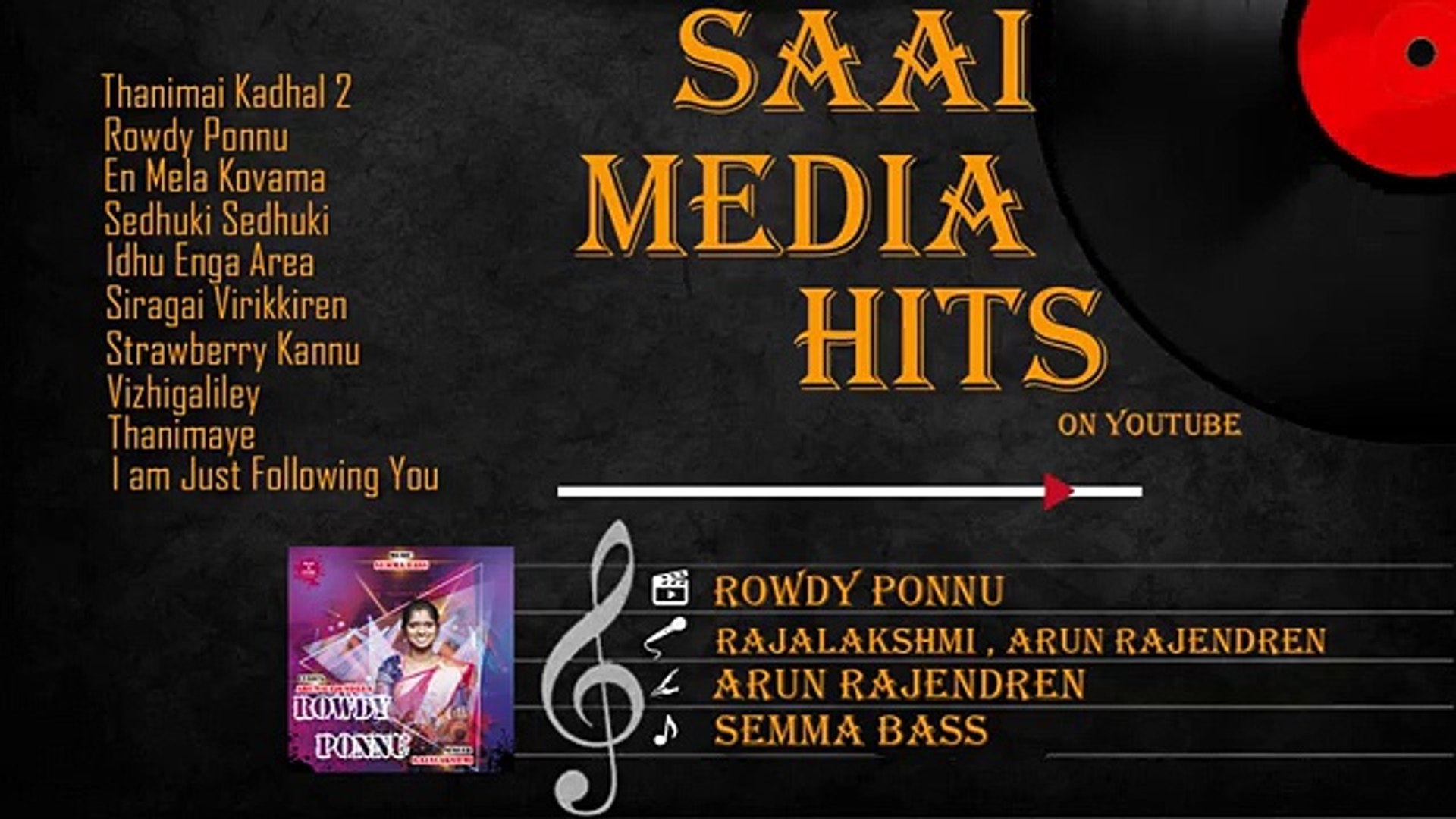 ⁣Saai Media Hits on Youtube _ Audio Juke Box _ Music is Future