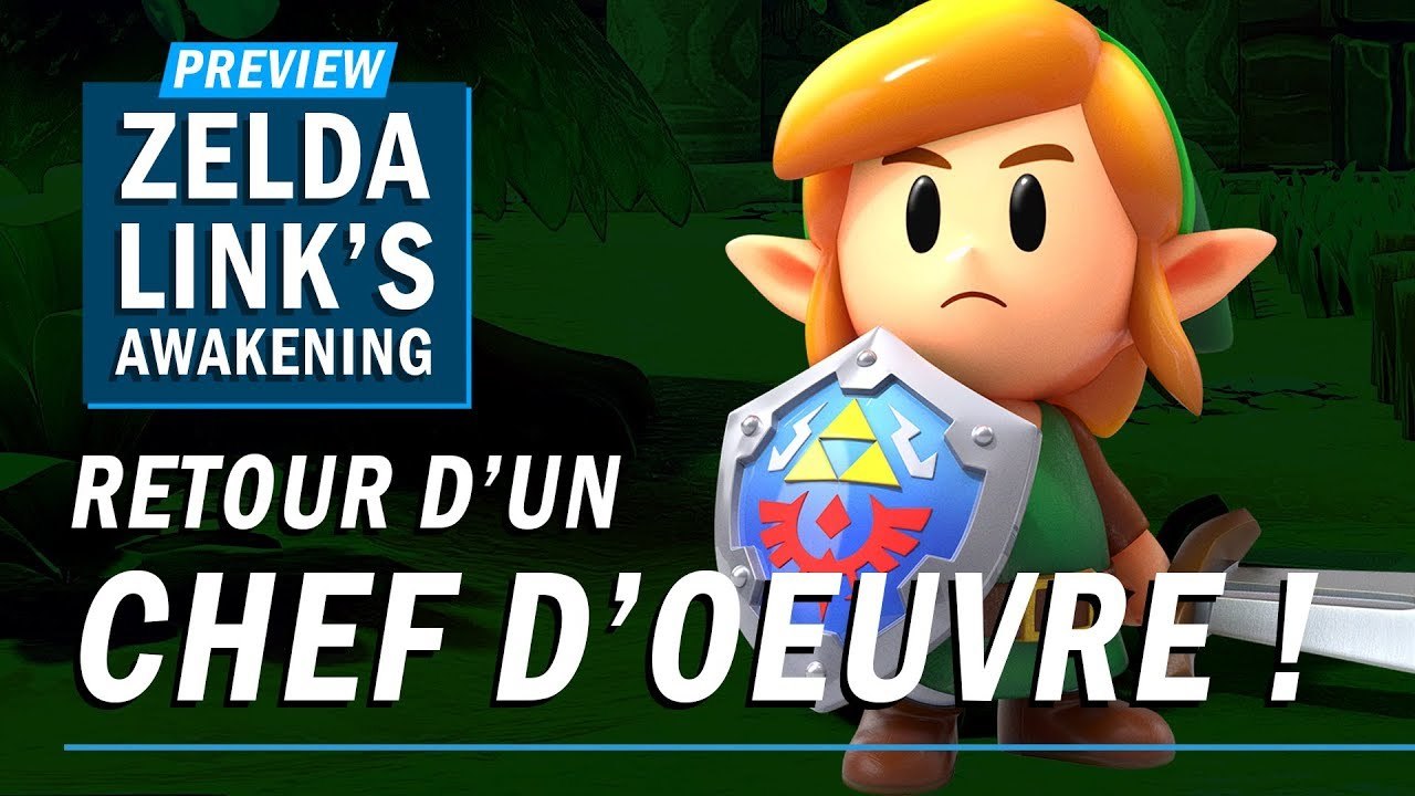 ZELDA LINK'S AWAKENING : Retour d'un chef d'oeu...