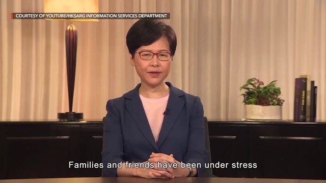 Hong Kong leader scraps loathed extradition law