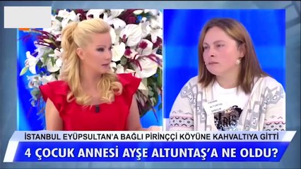 Müge Anlı Tatlı Sert'te aranan Ayşe Altundaş ile ilgili itiraf