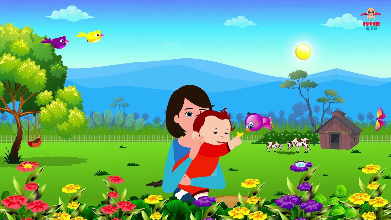 Rock a bye Baby with Lyrics | Kids Nursery Rhymes Video| Lullaby for Baby