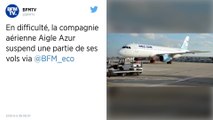 La compagnie aérienne Aigle Azur, en difficulté, suspend une partie de ses vols