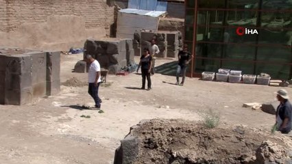 Urartu mirası Ayanis Kalesi'nde gizemli bir oda bulundu