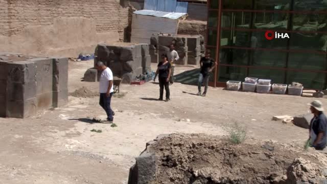 Urartu mirası Ayanis Kalesi'nde gizemli bir oda bulundu