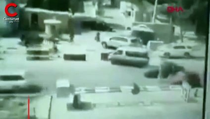 Kabil'deki patlama anı kamerada