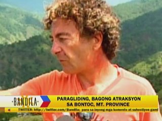 LOOK: Paragliding in Mt. Province