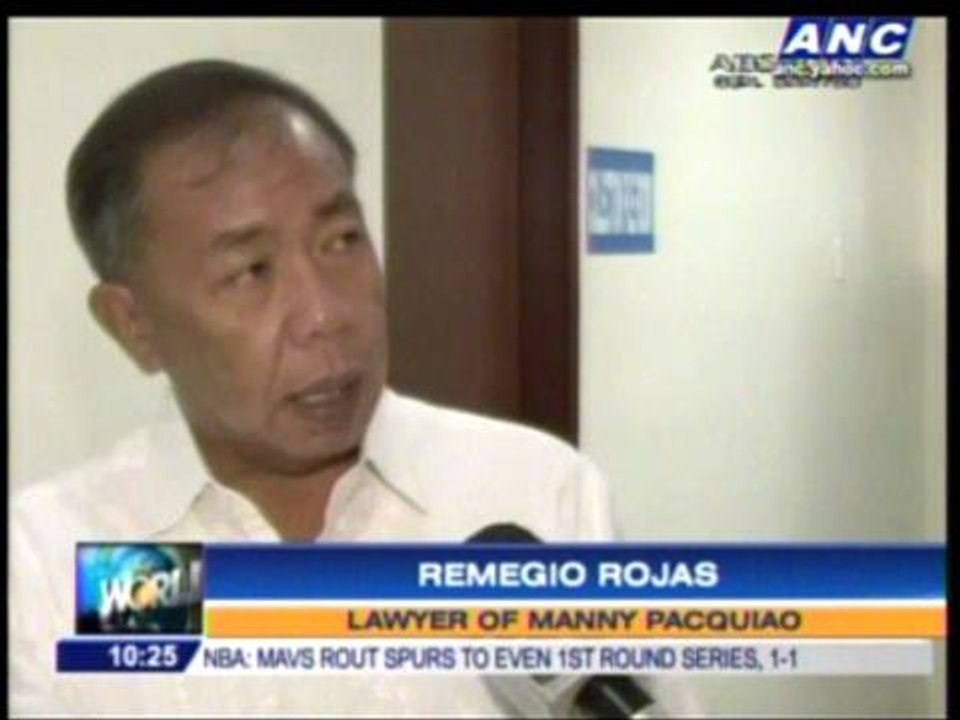 Pacquiao can't post P3.2B cash bond