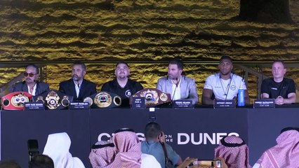 Ruiz Jr to 'make more history' against Joshua in Saudi rematch