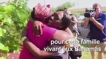 Aux Bahamas, les retrouvailles d’une famille touchée par l’ouragan Dorian
