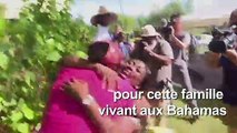 Aux Bahamas, les retrouvailles d’une famille touchée par l’ouragan Dorian