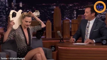 Découvrez l'incroyable talent caché de Cara Delevigne à la guitare !