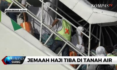 Jemaah Haji Aceh Tiba di Tanah Air