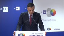 Sánchez defiende a Pajín y Aído de los insultos de Aguado y felicita a Montero por la condena a Jiménez Losantos