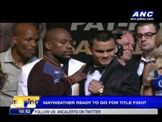 Mayweather ready to go for title fight