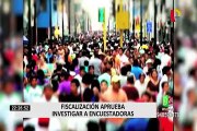 Consideran que no le compete al Congreso investigar a encuestadoras