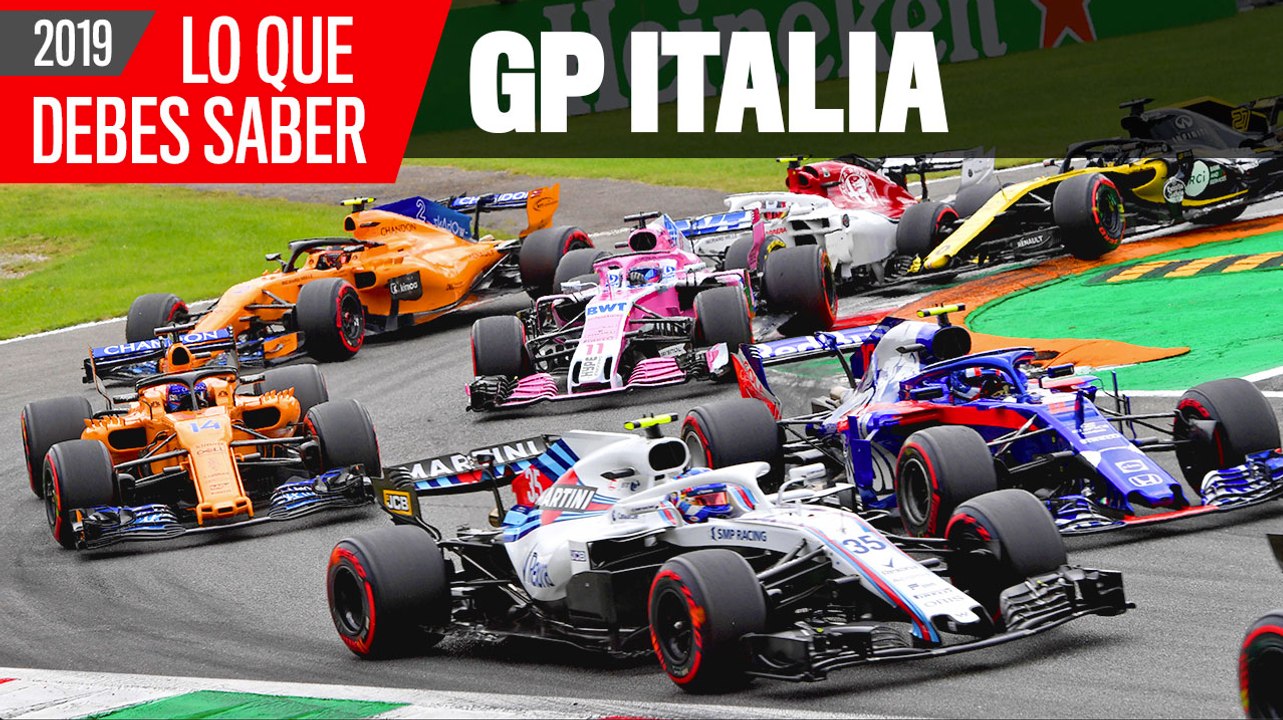 Claves GP Italia 2019: La Fórmula 1 llega al templo de la velocidad
