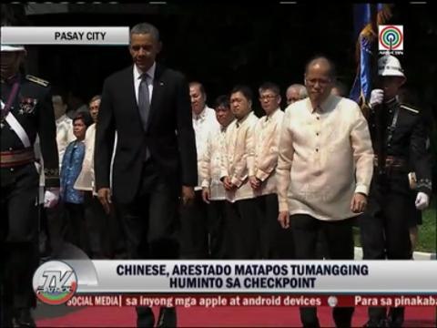 Foreigner nabbed for ignoring checkpoint