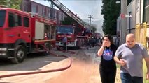 Bursa’da tekstil fabrikasında yangın