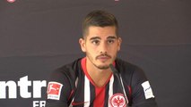 André Silva apresentado no Eintracht Frankfurt