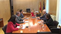 Álvarez de Toledo se reúne con la presidenta de la AVT