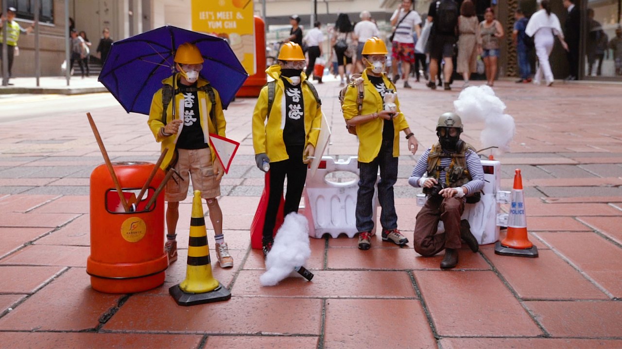 The Hong Kong artists turning creativity into support for anti-government protests