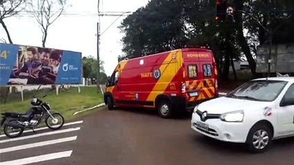 Acidente envolvendo carro e moto é registrado na região do Lago