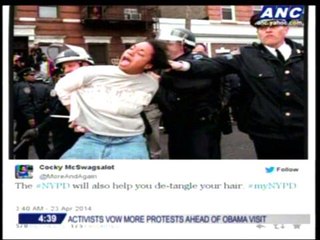 Twitter campaign misfires, sparks backlash against cops