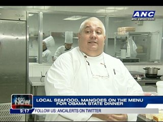 Local seafood, mangoes on the menu for Obama state dinner
