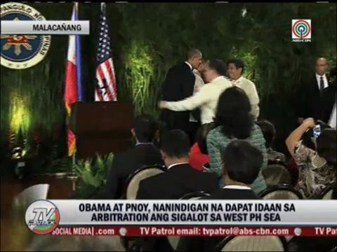 Obama, PNoy call for peaceful resolution of disputes