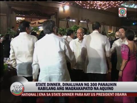 WATCH: PH officials sing for Obama at state dinner