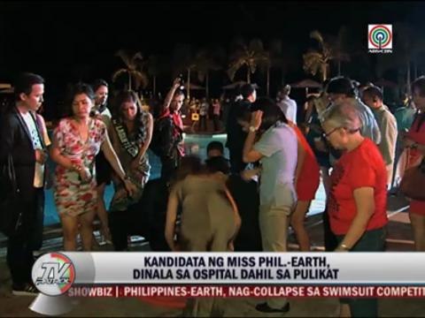 Dieting causes Miss Philippine Earth candidate to pass out