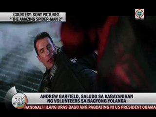 Download Video: 'Spider-Man' salutes 'Yolanda' tragedy heroes