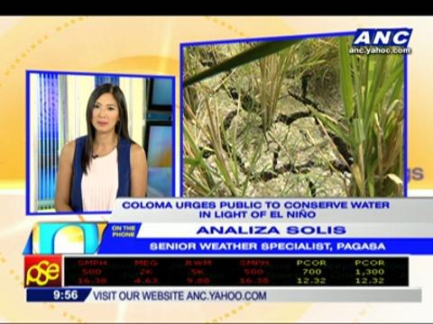 PAGASA: El Nino may last to early 2015