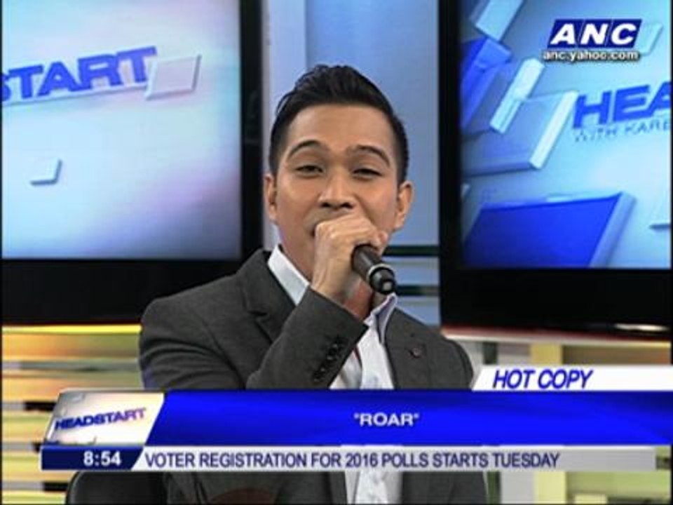 Thor Dulay performs 'Roar'
