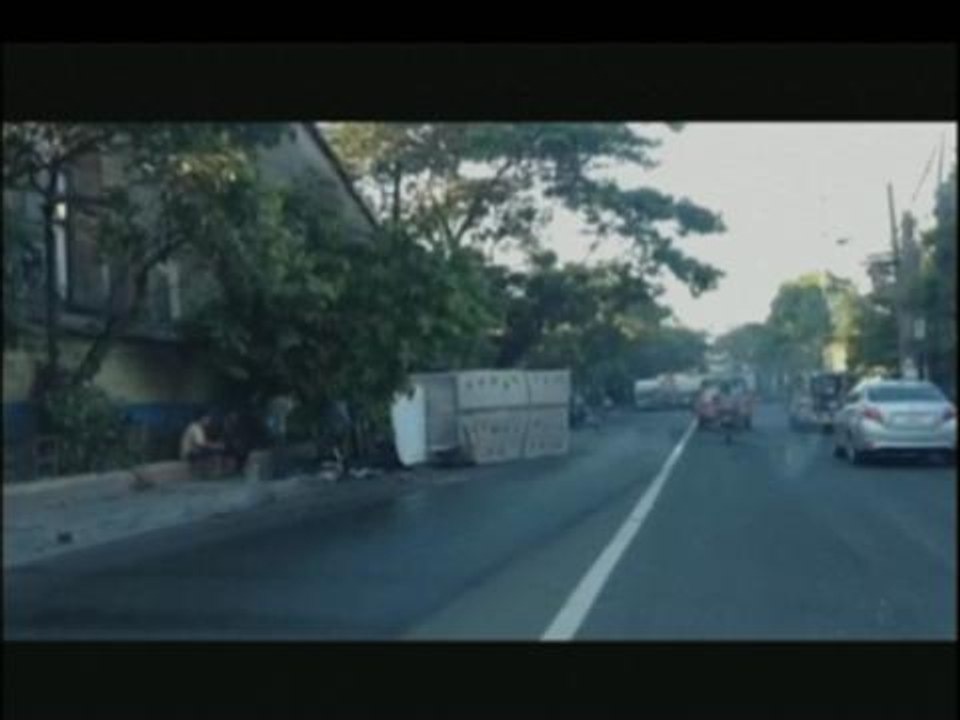 Driver hurt in Pasig road mishap