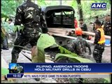 Filipino, American troops hold military drills in Cebu