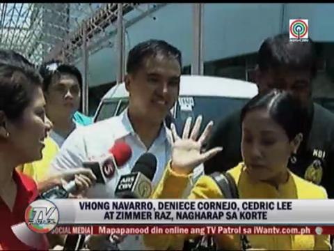 Vhong, Deniece, Cedric finally meet in court